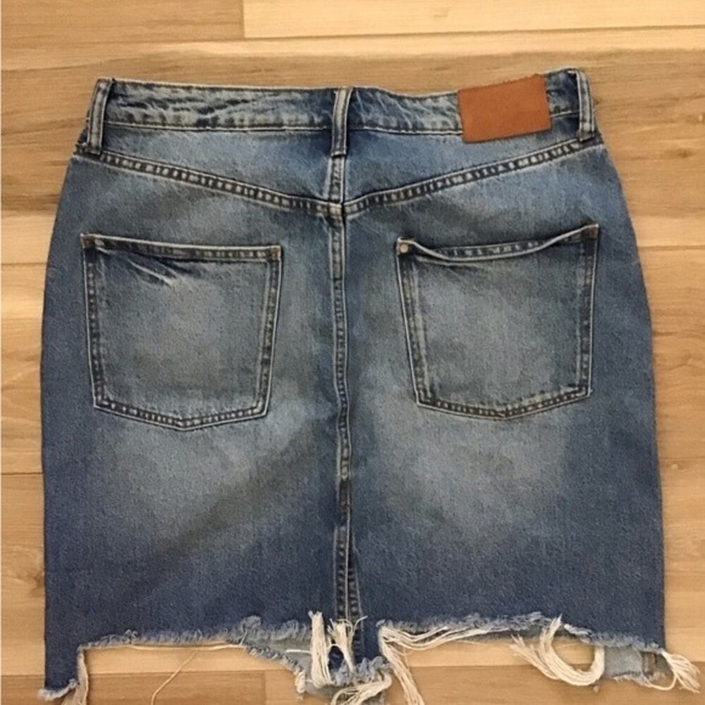& Denim by H&M Jean Skirt 12 - Picture 2 of 6